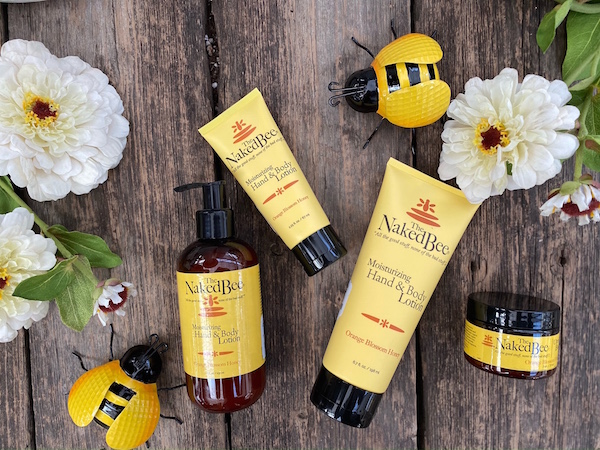 Naked bee bath and body products