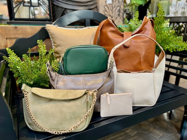 Fall handbags at Greenland Garden Centre